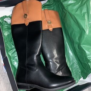 Tommy knee high boots
